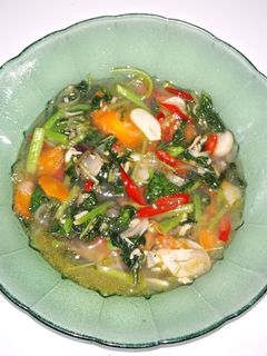 Foto resep Tumis Bayam Teri Medan