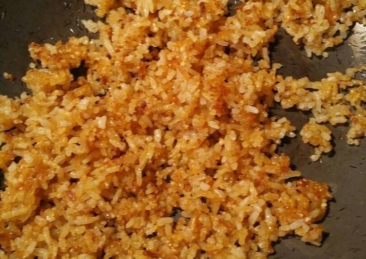 Step-by-Step Guide to Prepare Gordon Ramsay Leftover Rice/ Parched Rice