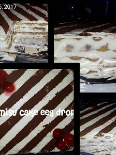 Foto resep Tiramisu egg drops simple, enak, dijamin anti gagal 😉😉😉