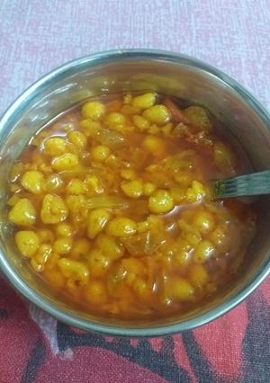 A picture of Bundi ki sbji.
