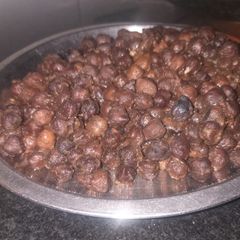 A picture of Dry chole.