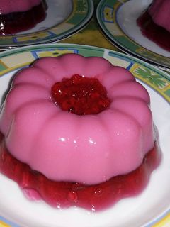 عکسی از دستور ژله دو رنگ تک نفره