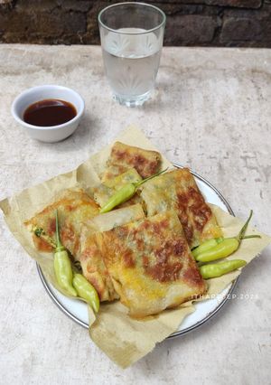 Foto resep Martabak Telur Teflon (Kulit Lumpia)