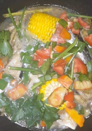 Foto resep Sup ikan patin