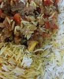 معرق اللحم والرز
