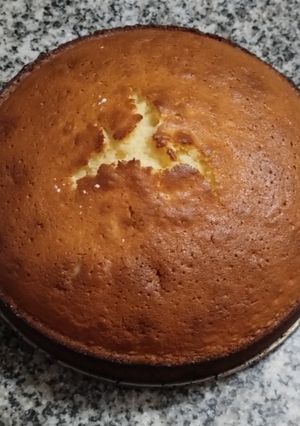 Una foto de Un bizcochuelo matero para ponerle un poco de dulzura a los días grises
