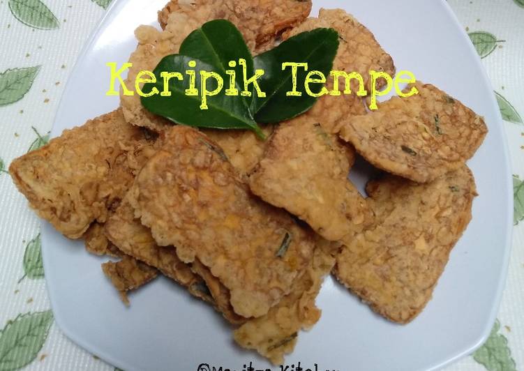 Resep Terbaru Keripik Tempe (Renyah) Lezat Mantap