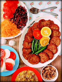 عکسی از دستور کباب شامی