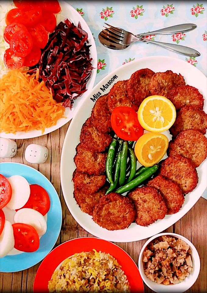 عکسی از دستور کباب شامی