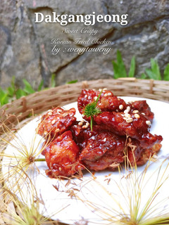 Foto resep Dakgangjeong (Sweet Crispy Korean Fried Chicken)