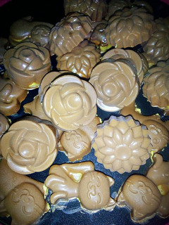 Una foto de Bombones estilo chocolatina Reese's