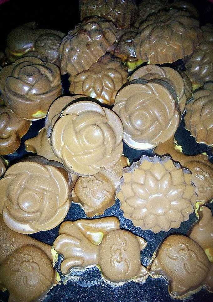 Una foto de Bombones estilo chocolatina Reese's
