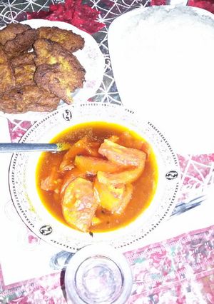 عکسی از دستور کباب تابه ای با برنج