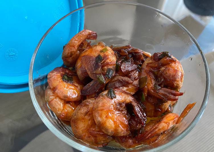 Udang goreng kecap