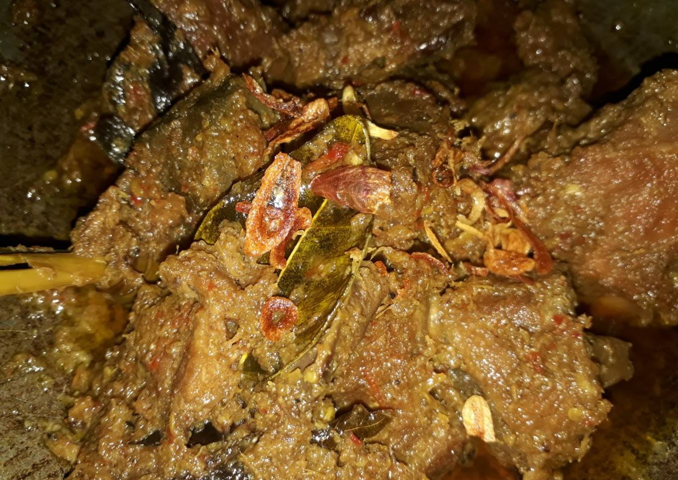 Rendang tanpa santan