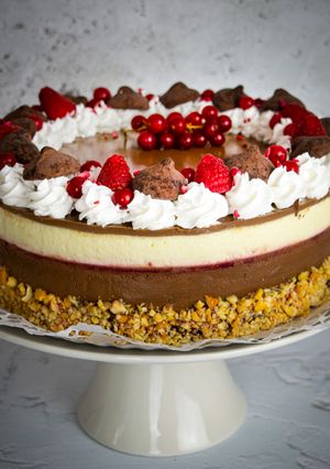 Csokierdő torta recept fotója