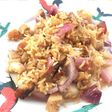 Fried Rice With Roasted Pork And Onion