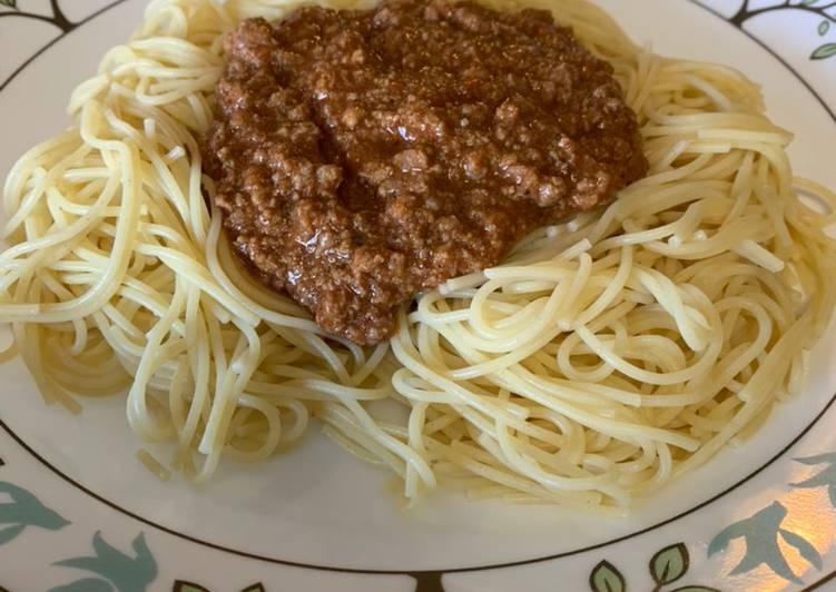 Recipe of Quick Spaghetti