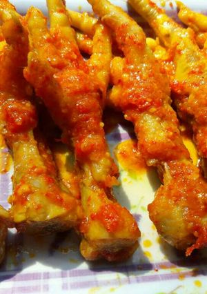 Foto resep Ceker Pedas/ceker setan/ceker ranjau