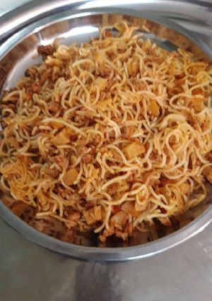 صورة لوصفة معكرونة