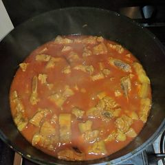A picture of Pork Vindaloo.