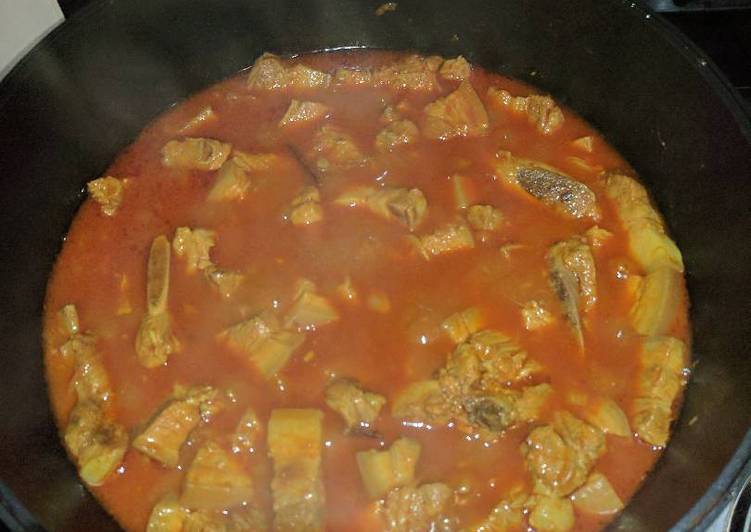 Recipe of Homemade Pork Vindaloo