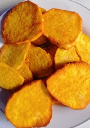 A picture of Sweet Potato Crisps.