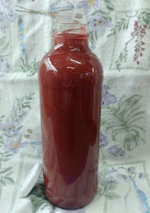 Una foto de Coulise de frutilla🍓🍓 - apto celíacos