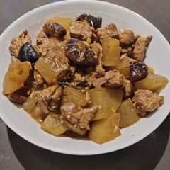 A picture of Ribs in Radish.