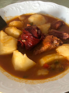 Una foto de Patatas guisadas camperas