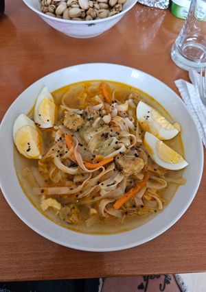 Una foto de Noodles de verduras