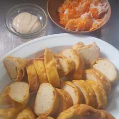 A picture of Egg roll ala ala hokben.