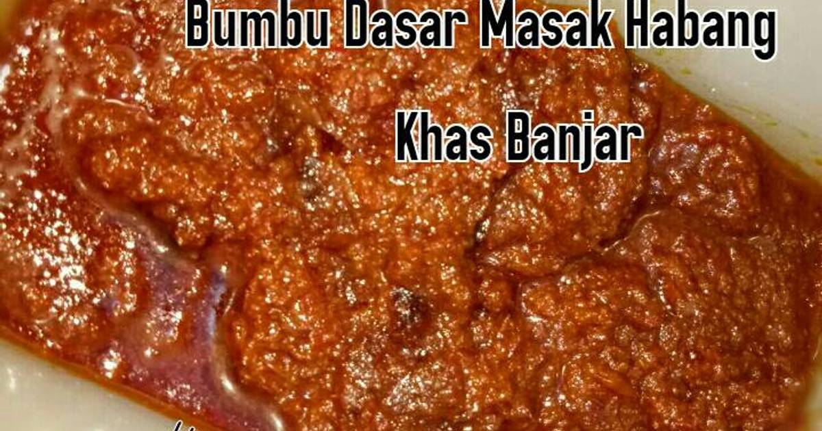 Resep Bumbu Dasar Masak Habang Banjar (Banjarmasin) # 