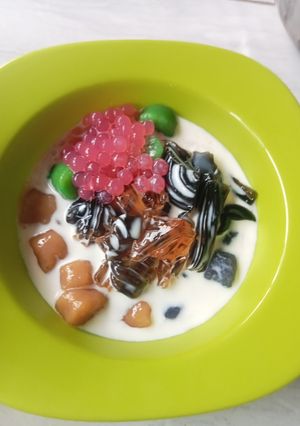 Foto resep Qq balls dessert taiwan