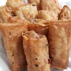 A picture of Lumpia Isi Sayur.