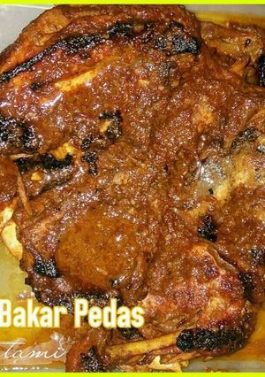 Foto resep Ayam bakar pedas