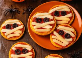 Pizzette Mummia di Halloween
