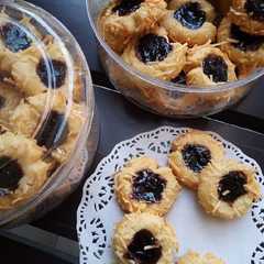 A picture of Thumbprint Cookies.