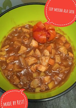 Foto resep Sop merah ala saya