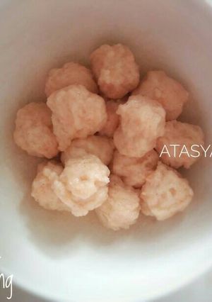 Foto resep MPASI Bakso Udang 1+