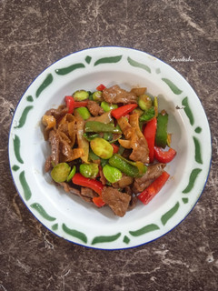 Foto resep Tumis Daging Paprika