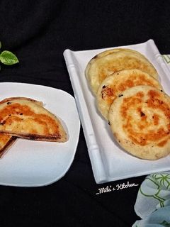 Foto resep Hotteok (pancake isi coklat ala korea)