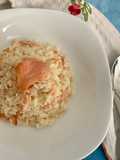 Risotto al salmone affumicato