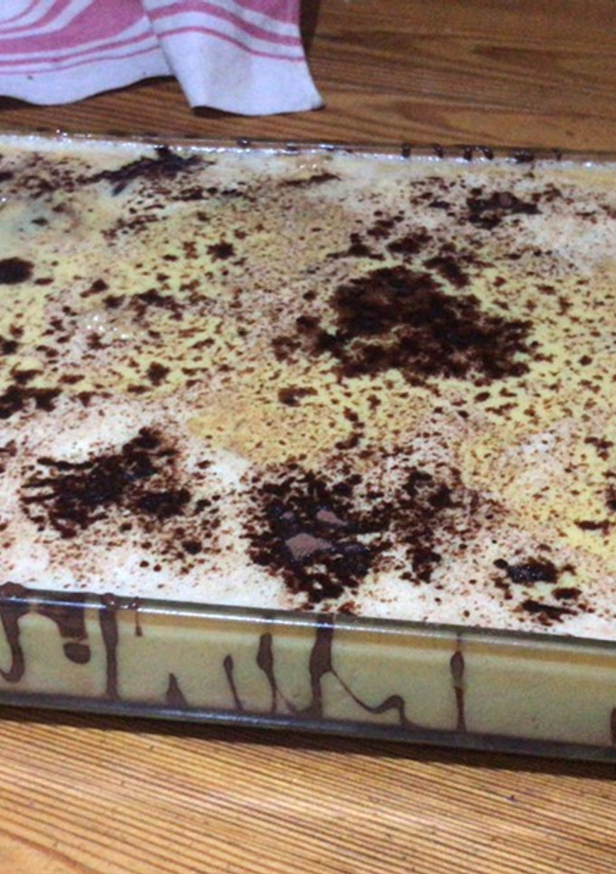 Una foto de Postre de vainillas SÚPER FÁCIL