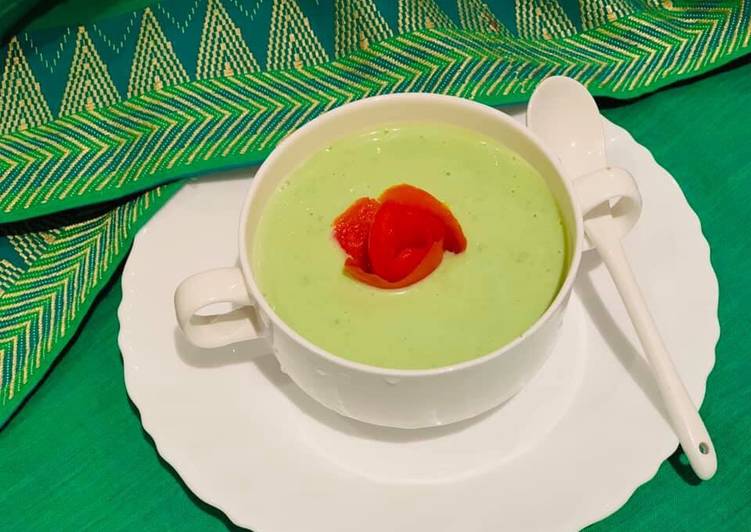 Saturday Fresh Peas Soup