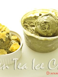 Foto resep Green Tea Ice Cream