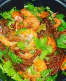 กุ้งอบวุ้นเส้น