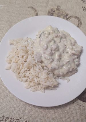 Tejfölös darált húsos ragu recept fotója