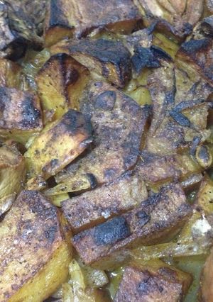 صورة لوصفة صينية بطاطا 😋