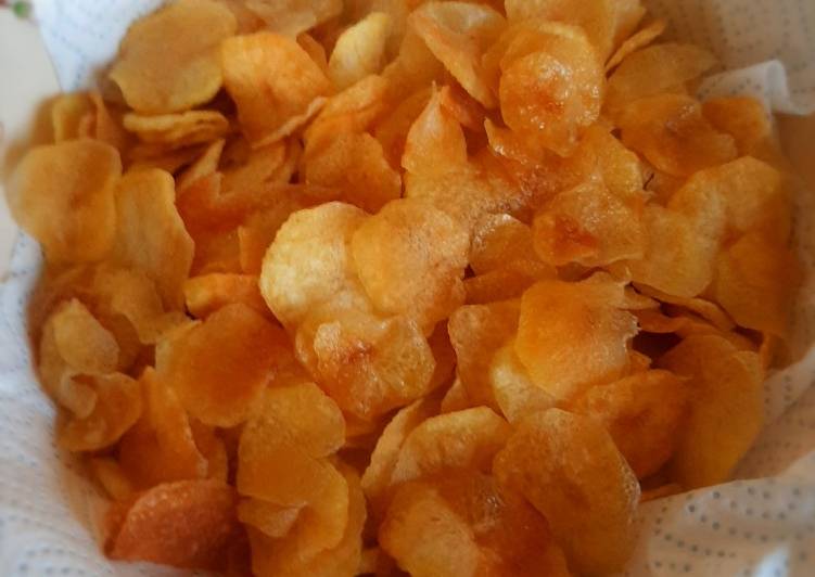 Step-by-Step Guide to Prepare Favorite Salted potato crisps